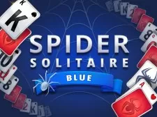 Spider Solitaire Blå